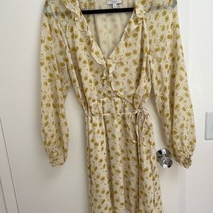 Joie Yellow Dress - Size Small - Like New